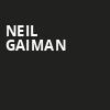 Neil Gaiman, Proctors Theatre Mainstage, Schenectady